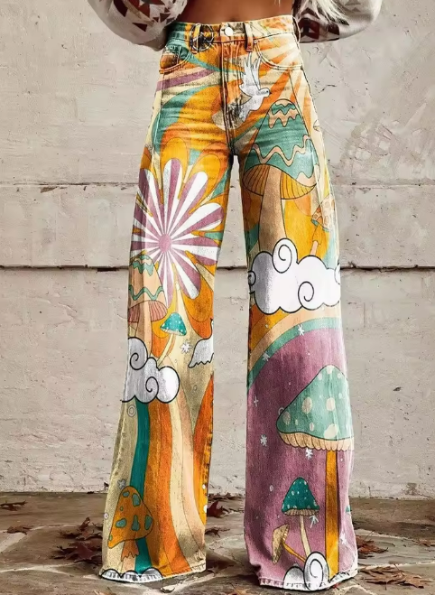 Tove™ - Pantalones Boho Vintage
