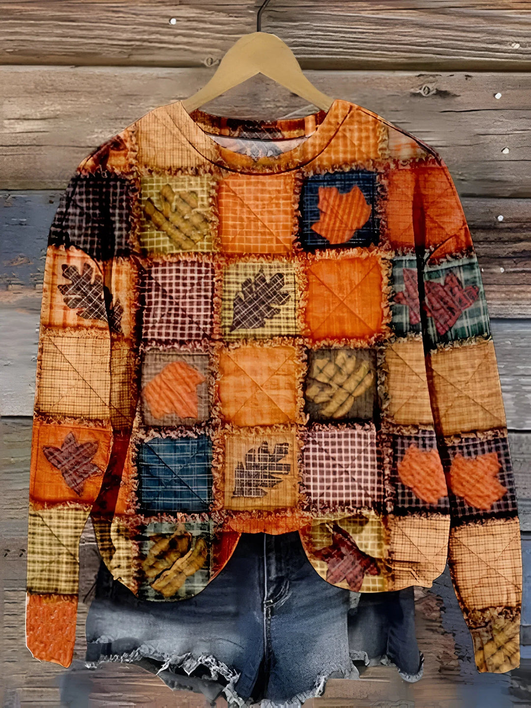 Evelien - Suave Jersey de Patchwork
