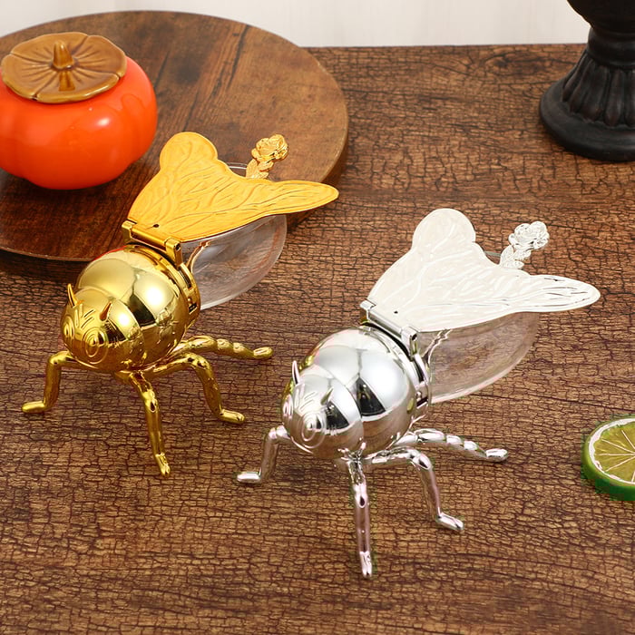 BeeCraft - Tarro de Miel Decorativo con Forma de Abeja