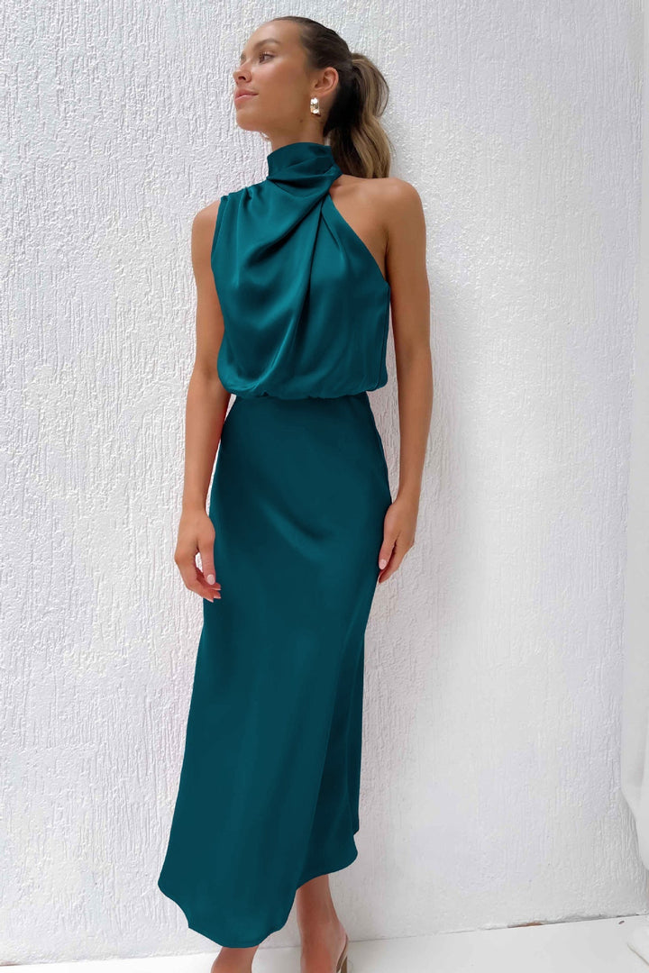 Kangana - Maxi Vestido Cuello Halter