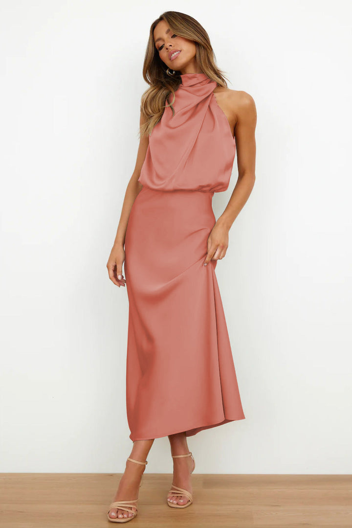 Kangana - Maxi Vestido Cuello Halter