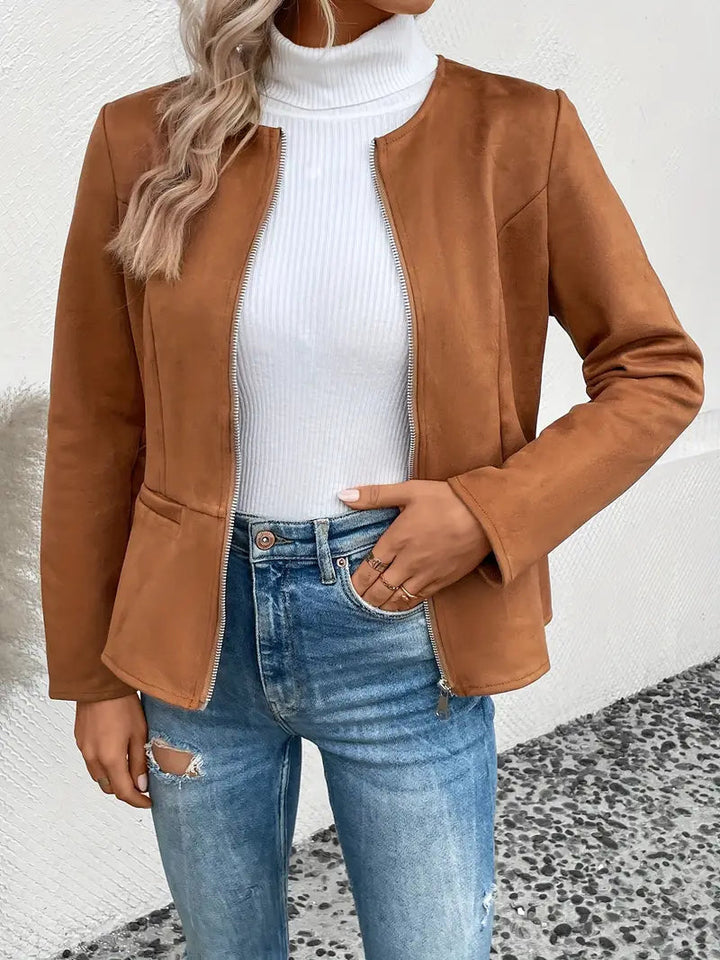 Roksana - Chaqueta Con Cremallera