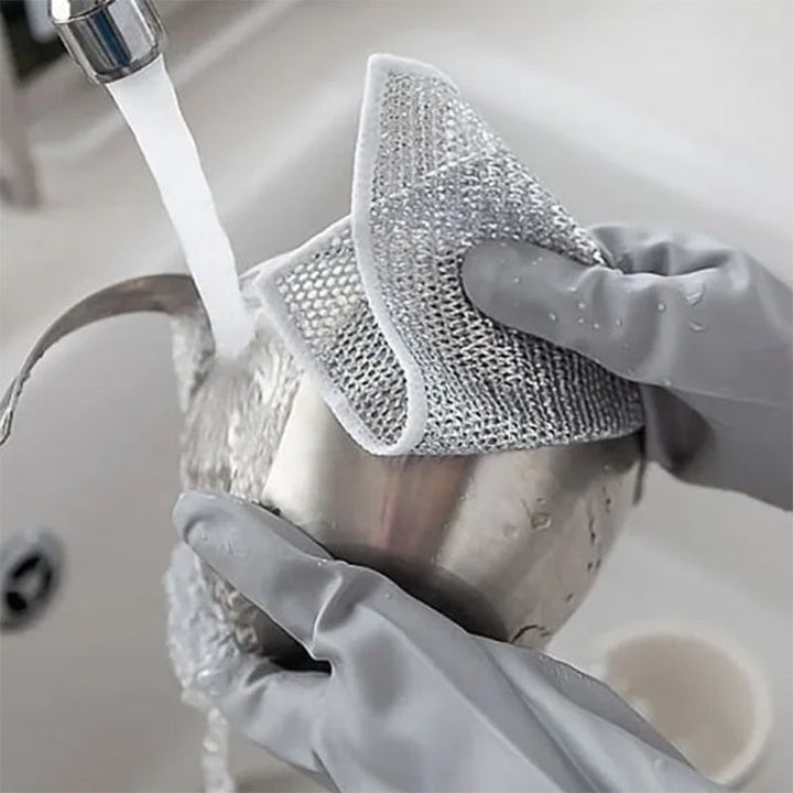 ScrubWire - Paños De Cocina De Alambre Multifuncionales Para Uso en Seco y En Húmedo