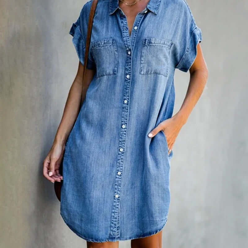 Quiria - Vestido Camisero Sencillo
