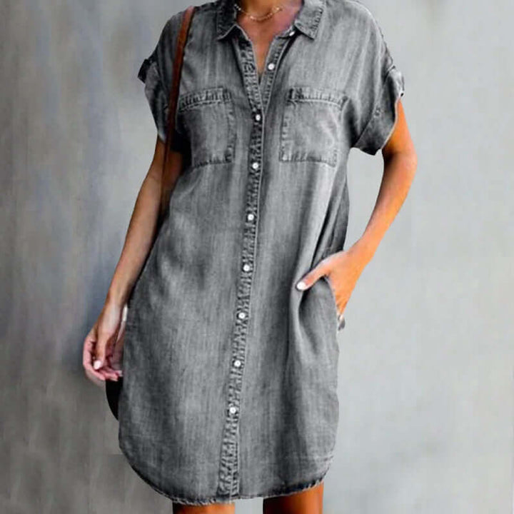 Quiria - Vestido Camisero Sencillo
