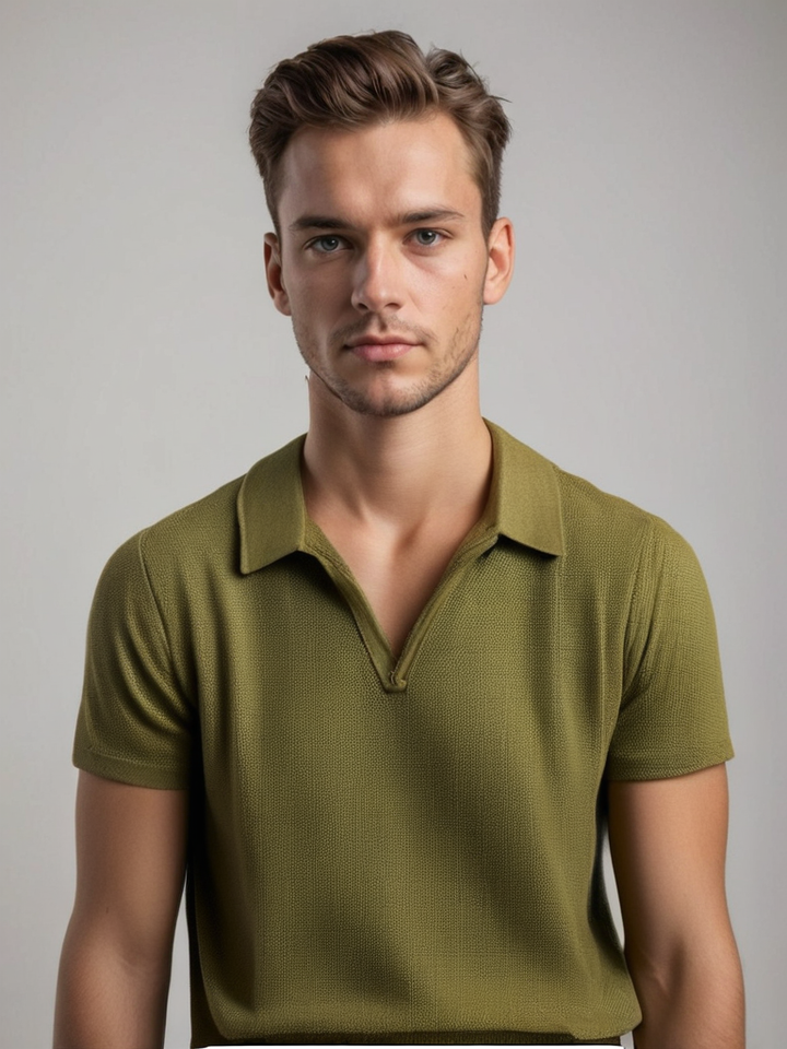Nilson - Elegante Polo de Manga Corta