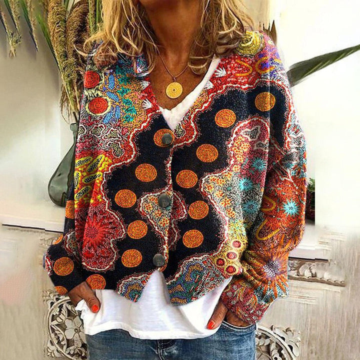 Emely - Cómodo y Colorido Jersey De Punto