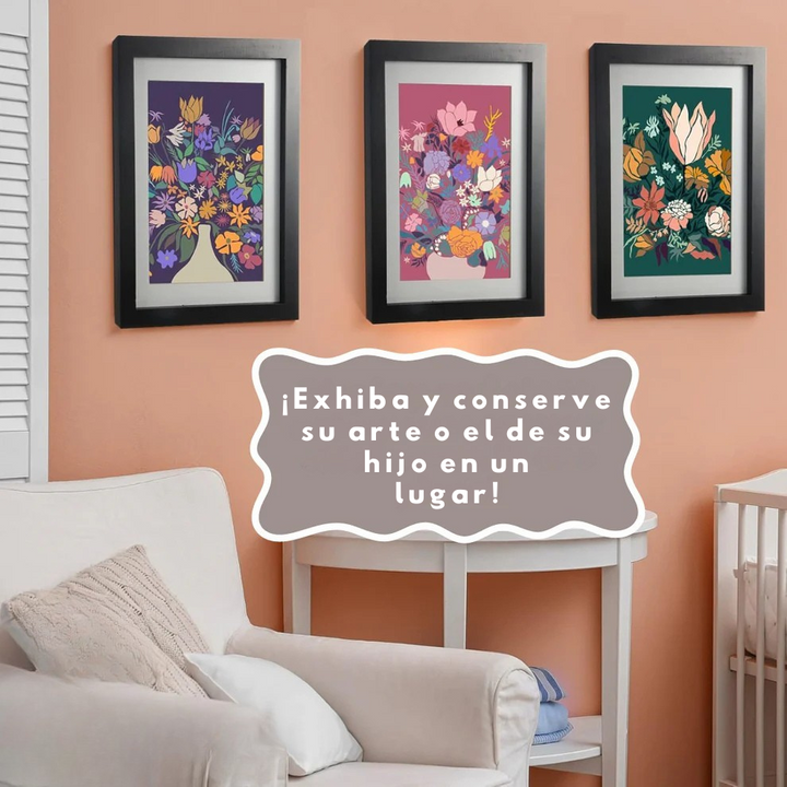 ArtKid - Marco Magnético Para Exhibir Obras De Arte De Niños