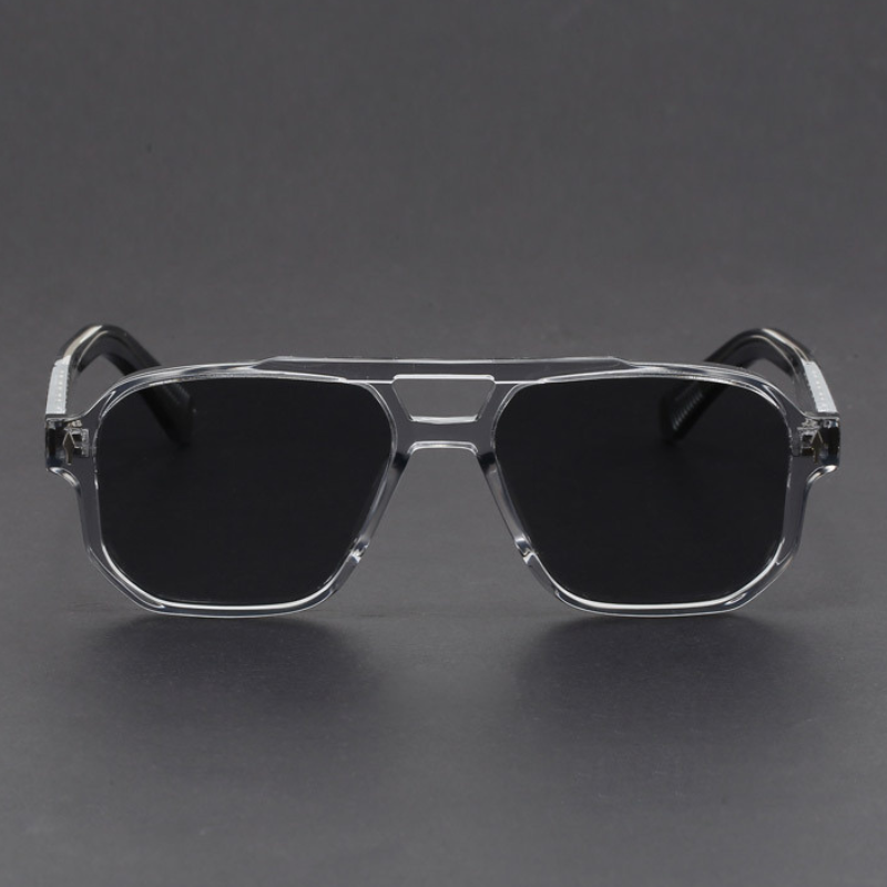 Kieran - Gafas de sol Cuadradas de Dos Tonos