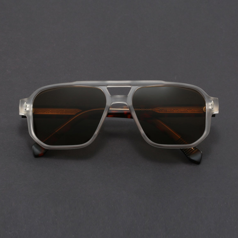 Kieran - Gafas de sol Cuadradas de Dos Tonos
