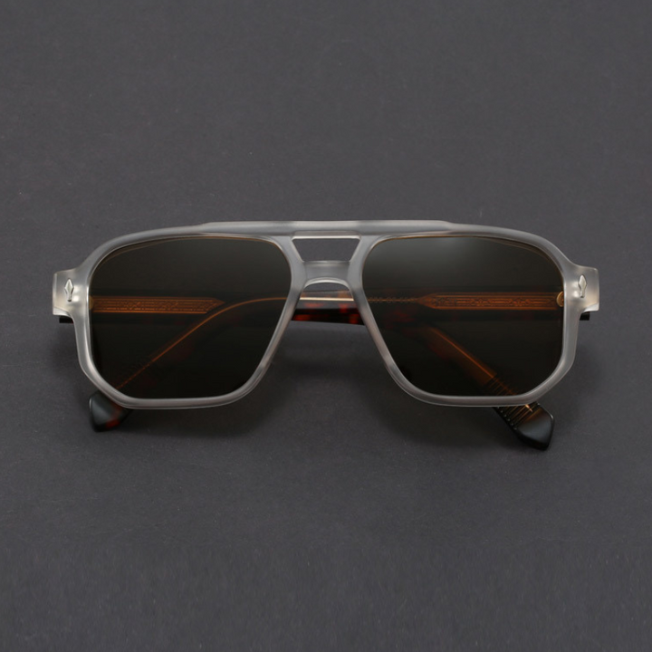 Kieran - Gafas de sol Cuadradas de Dos Tonos