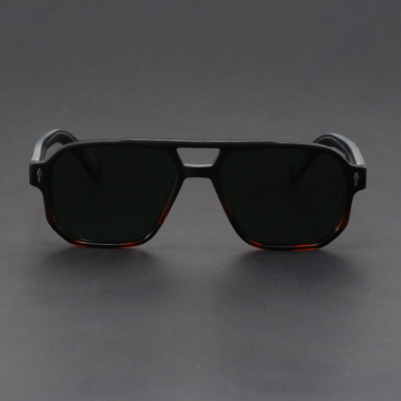 Kieran - Gafas de sol Cuadradas de Dos Tonos