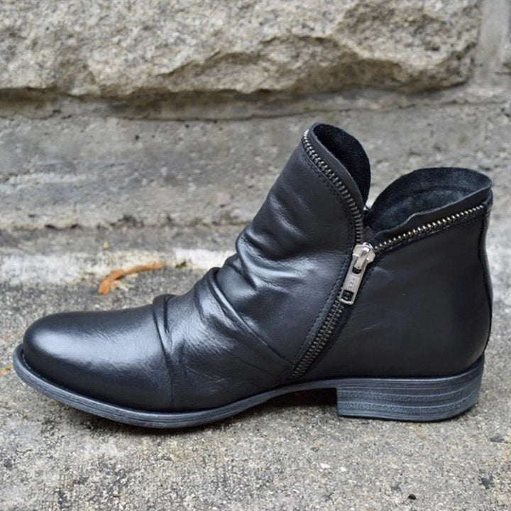 Marzell - Botas De Piel Con Cremallera