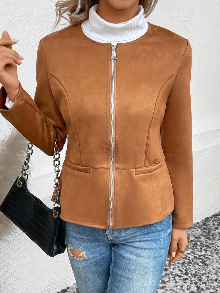 Roksana - Chaqueta Con Cremallera