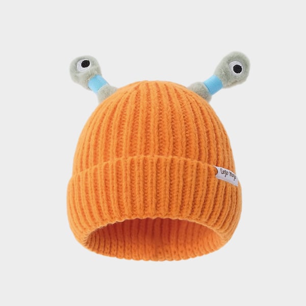 GlowTots - Gorro De Invierno Para Padres e Hijos de Un Simpático Monstruito Brillante