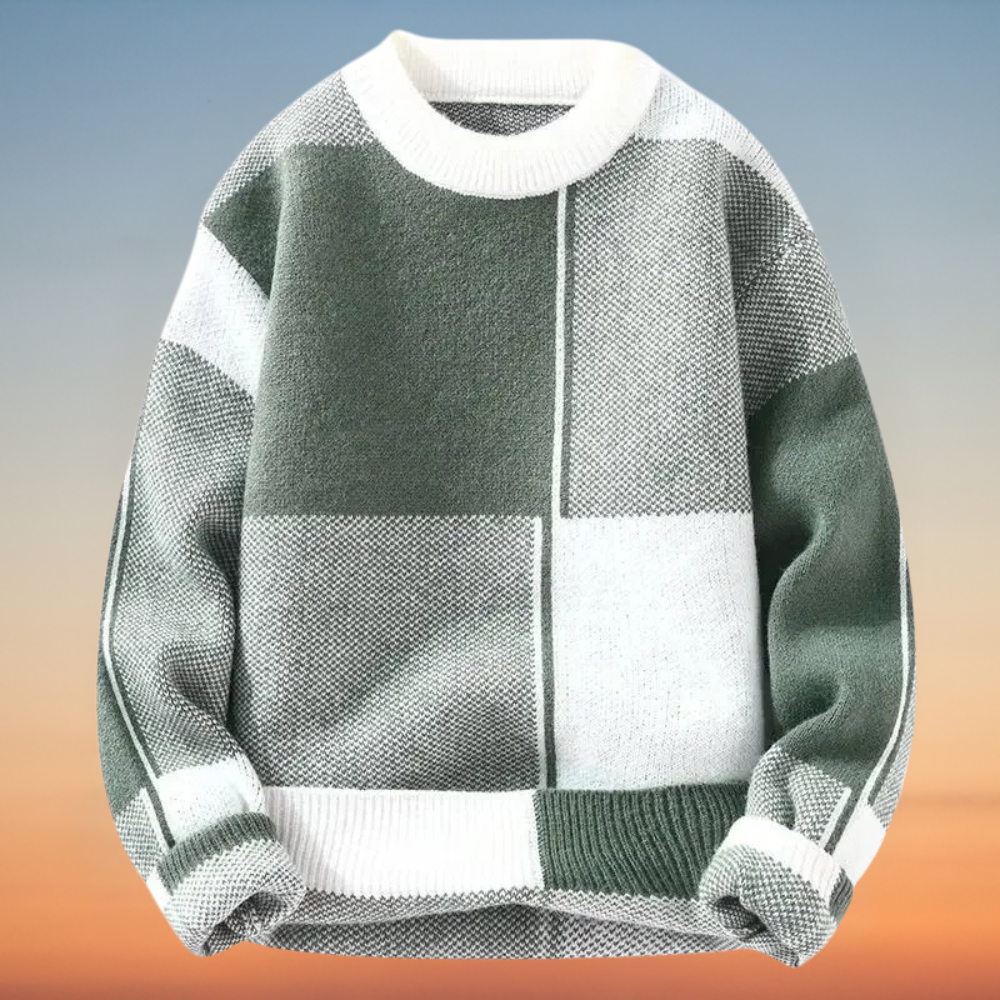 Niels – Jersey De Cuello Redondo y Manga Larga