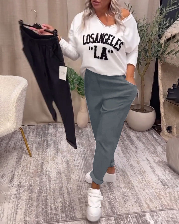 Brandi - Pantalón Casual Chic