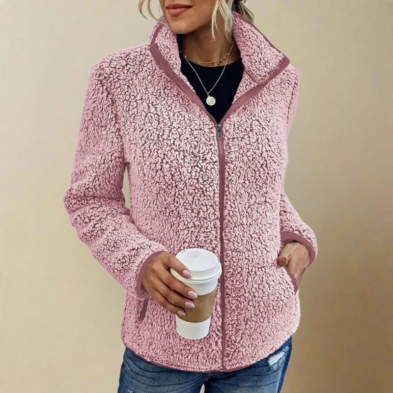 Zena - Chaqueta Polar con Bolsillos Dobles