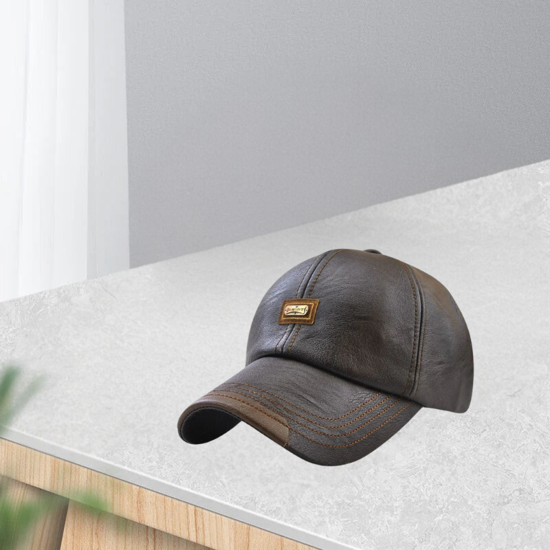 Stefanus - Cómoda Gorra de Cuero