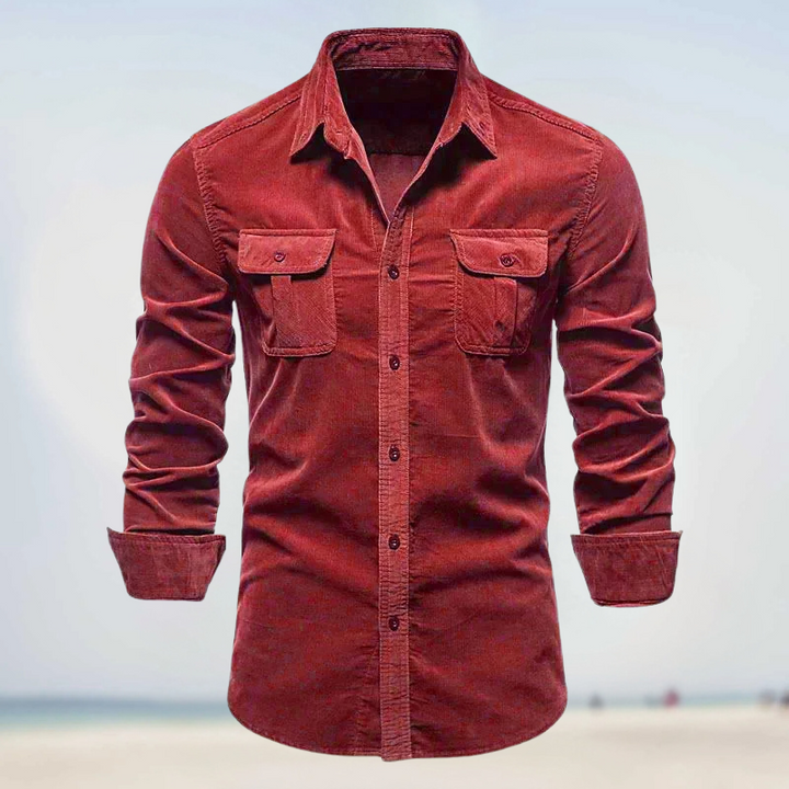 Folko - Chaqueta De Pana De Algodón De Otoño