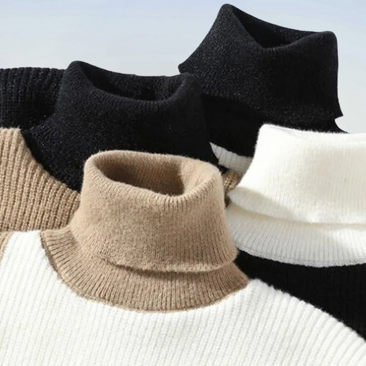 Heinrich - Suave y Cálido Jersey de Cuello Alto