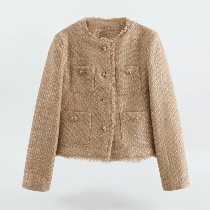 Corien - Prendas De Abrigo Con Botones Frontales Tops