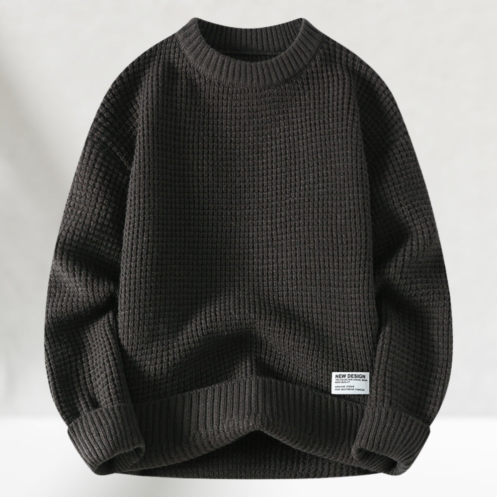 Jesse - Jersey de Punto Con Cuello Redondo