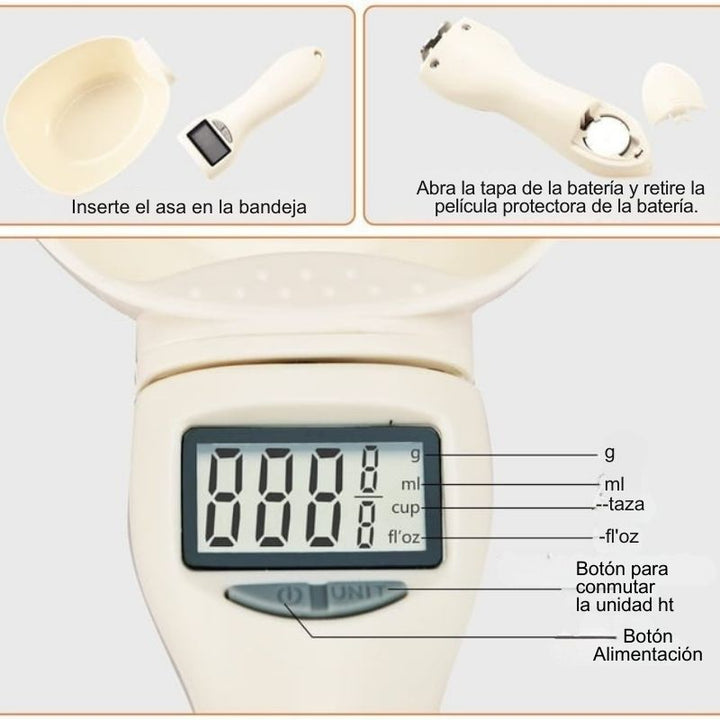 NutriScale - Balanza Medidora De Alimentos