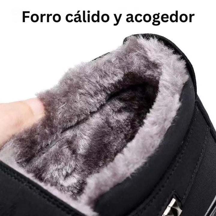 Renato - Botas de Invierno Impermeable y Caliente a Tope Envuelto