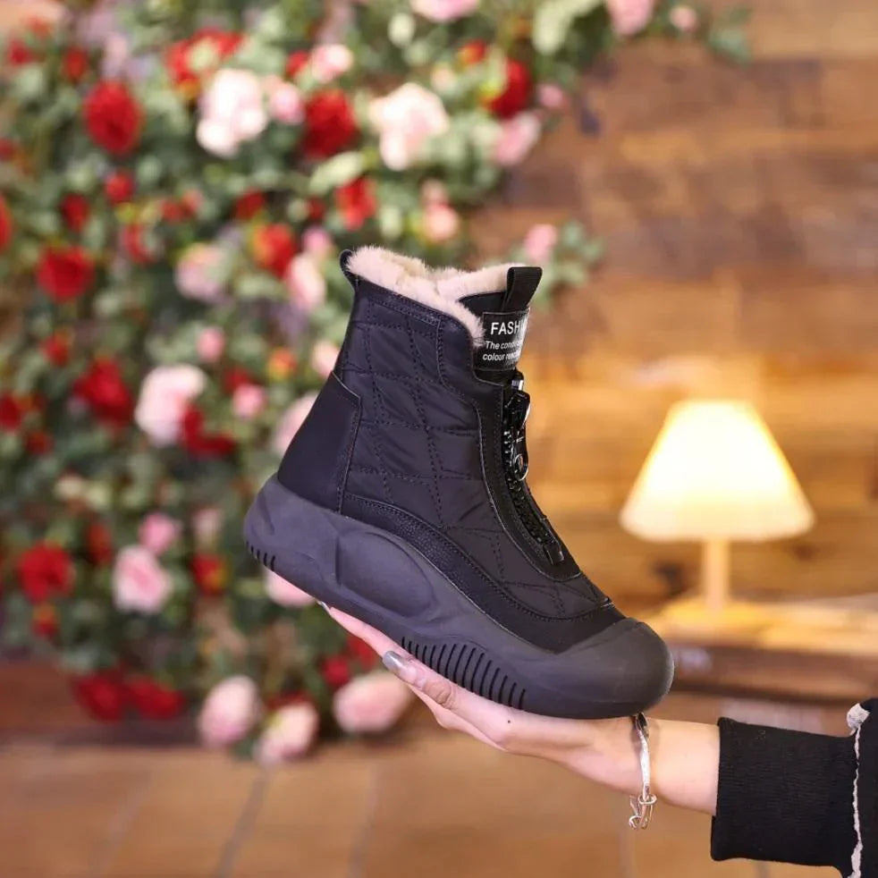 Carissa - Botas De Invierno Impermeables y Cálidas