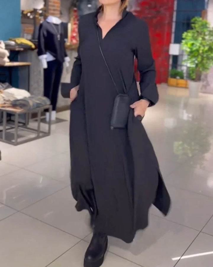 Matilda - Maxivestido De Manga Larga