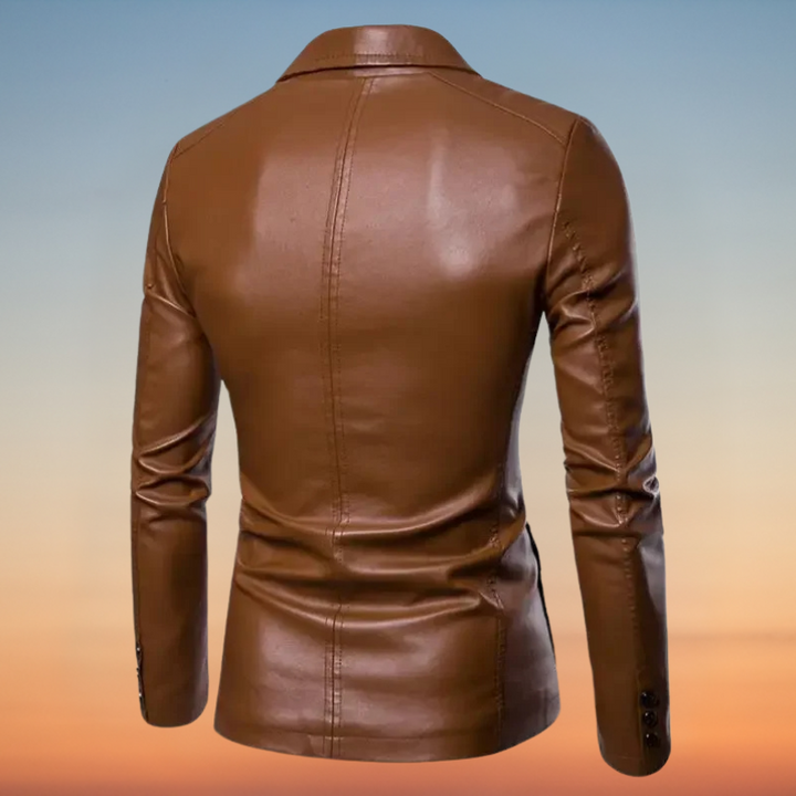 Finnian - Chaqueta de Cuero Transfronteriza