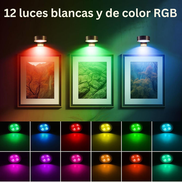 GlowFrame - Luz Magnética Para Pintar con 13 Modos de Iluminación ( Paquete de 3 )