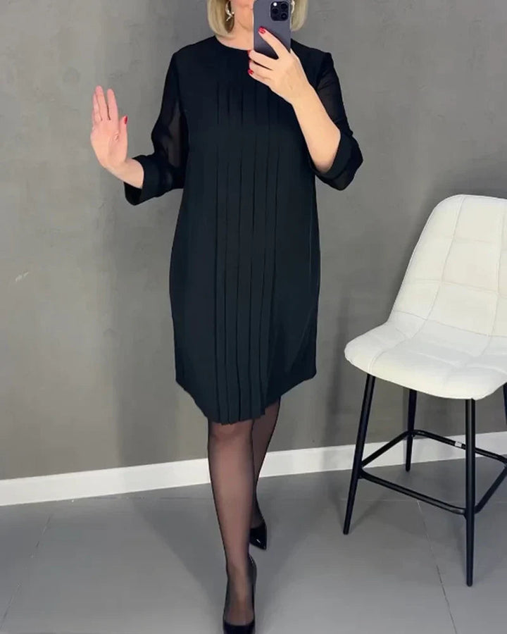 Teona - Vestido Plisado Elegante