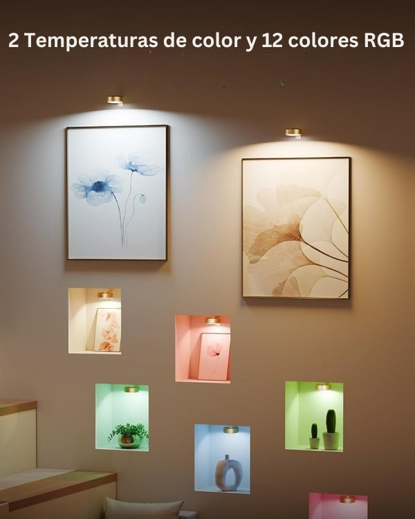GlowFrame - Luz Magnética Para Pintar con 13 Modos de Iluminación ( Paquete de 3 )