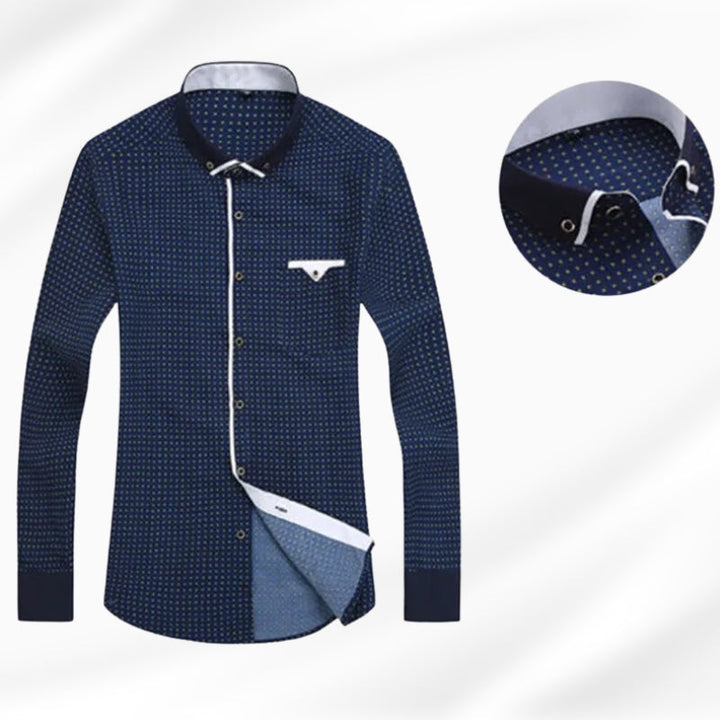 Jayson - Casual Manga Larga Camisa
