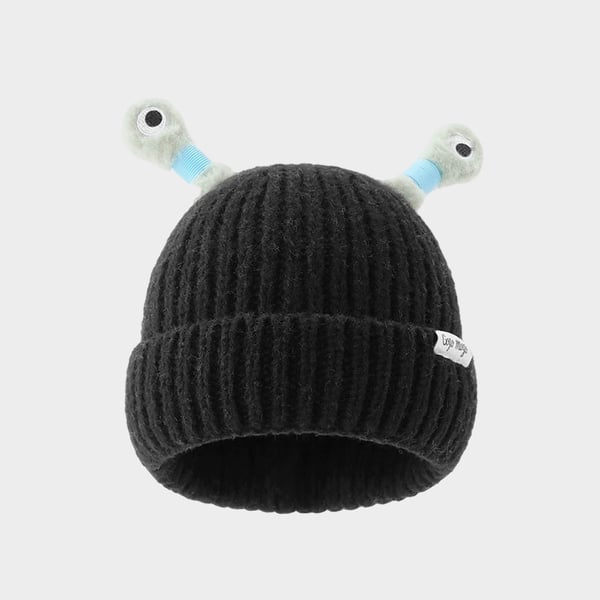 GlowTots - Gorro De Invierno Para Padres e Hijos de Un Simpático Monstruito Brillante