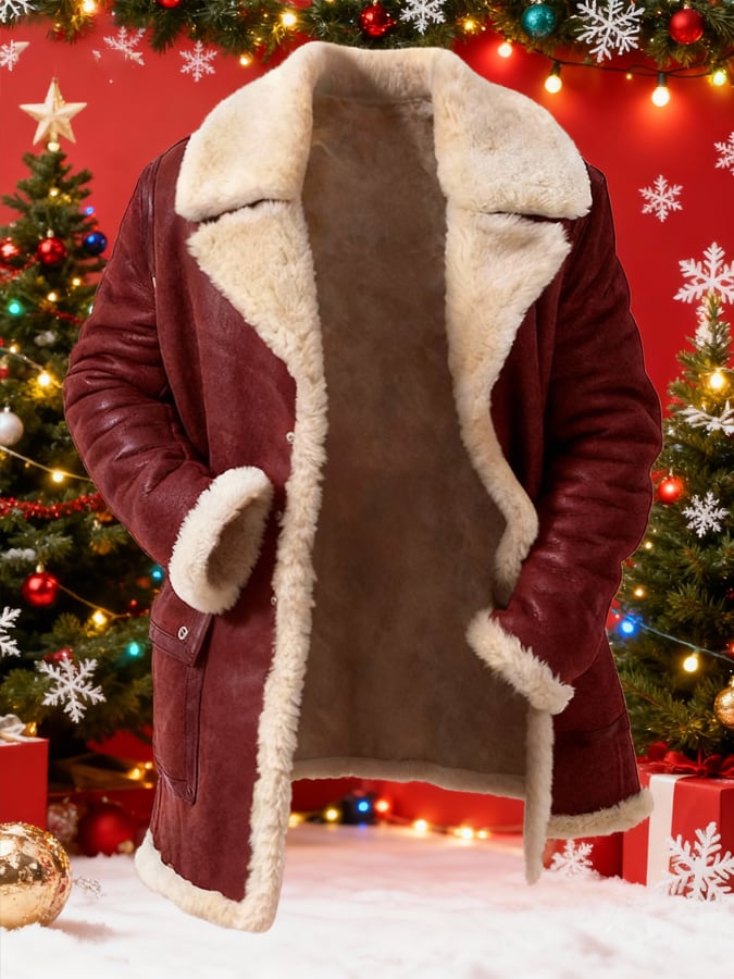 Wojciech - Chaqueta De Felpa Gruesa y Cálida