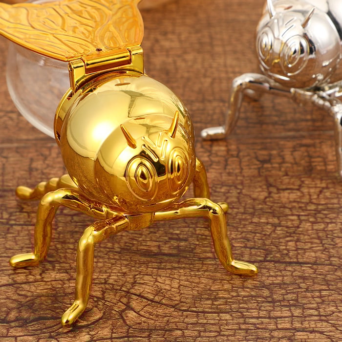 BeeCraft - Tarro de Miel Decorativo con Forma de Abeja