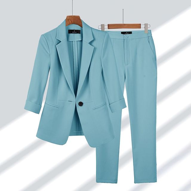 Viktoriya - Conjunto De Dos Piezas Blazer y Pantalón