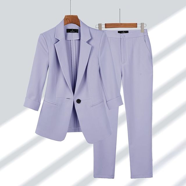 Viktoriya - Conjunto De Dos Piezas Blazer y Pantalón