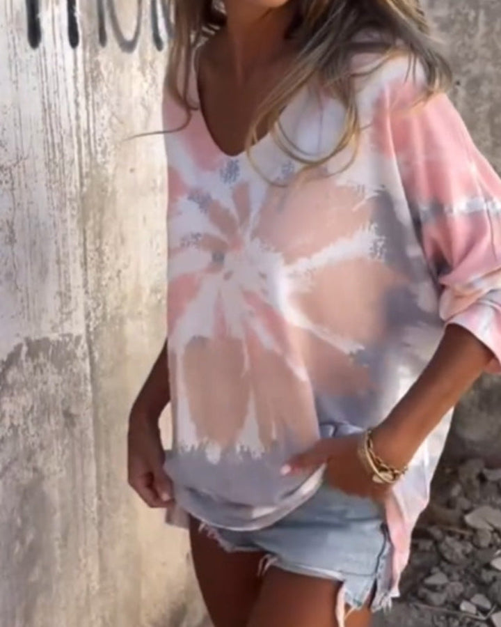 Kriselle - Top Informal de Cuello Redondo
