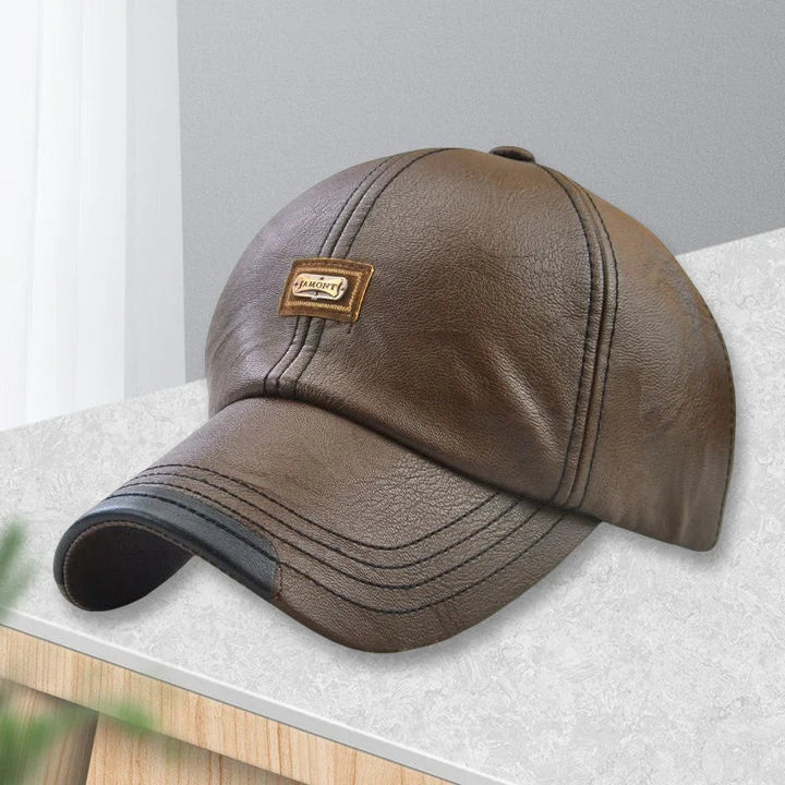 Stefanus - Cómoda Gorra de Cuero