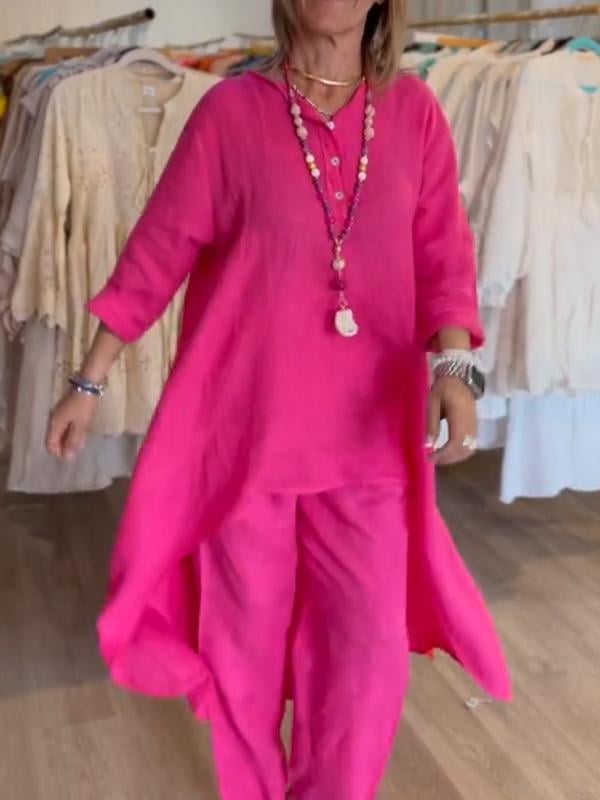 Freida - Vestido Casual de Lino