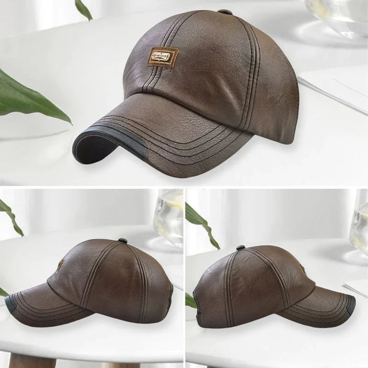 Stefanus - Cómoda Gorra de Cuero