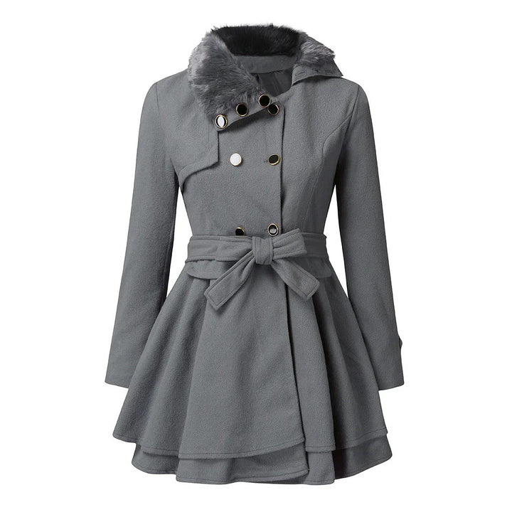 Chantelle - Abrigo Zanja Chic Con Piel Vegana