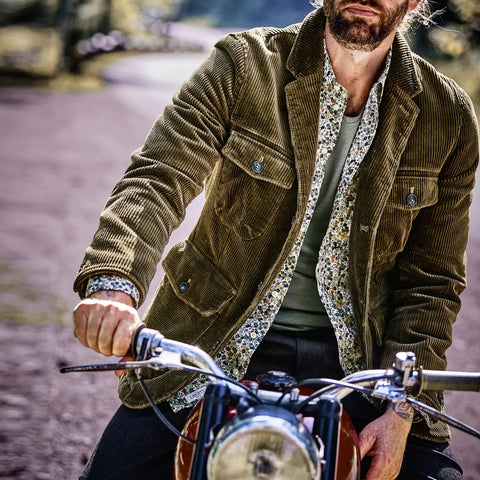 Lenial - Estilo vintage Chaqueta Cálida
