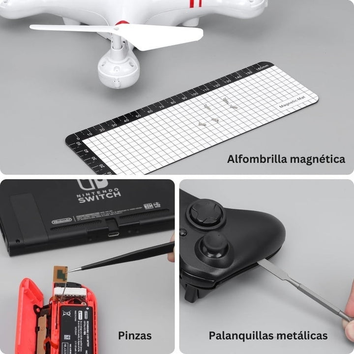 SwiftDrive - Mini Juego de Destornilladores Eléctricos de Precisión