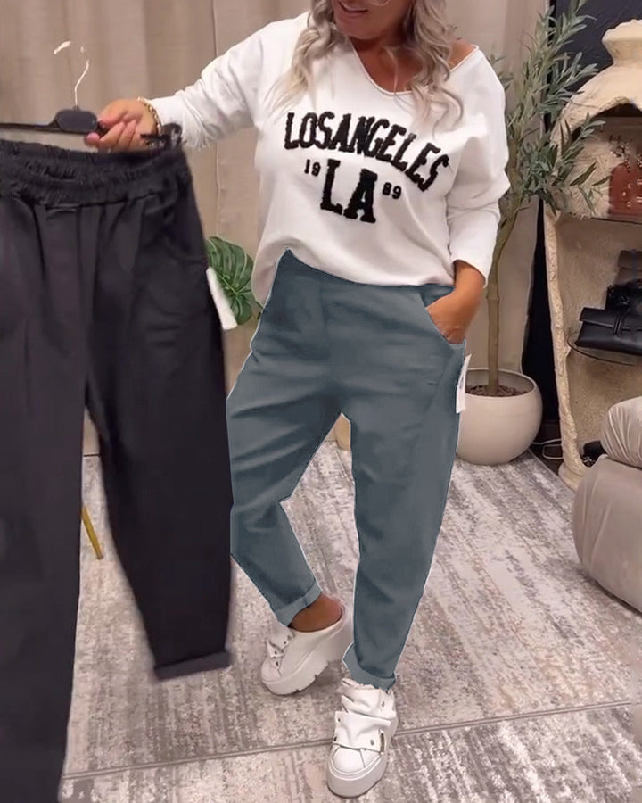 Brandi - Pantalón Casual Chic