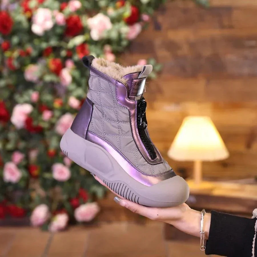 Carissa - Botas De Invierno Impermeables y Cálidas